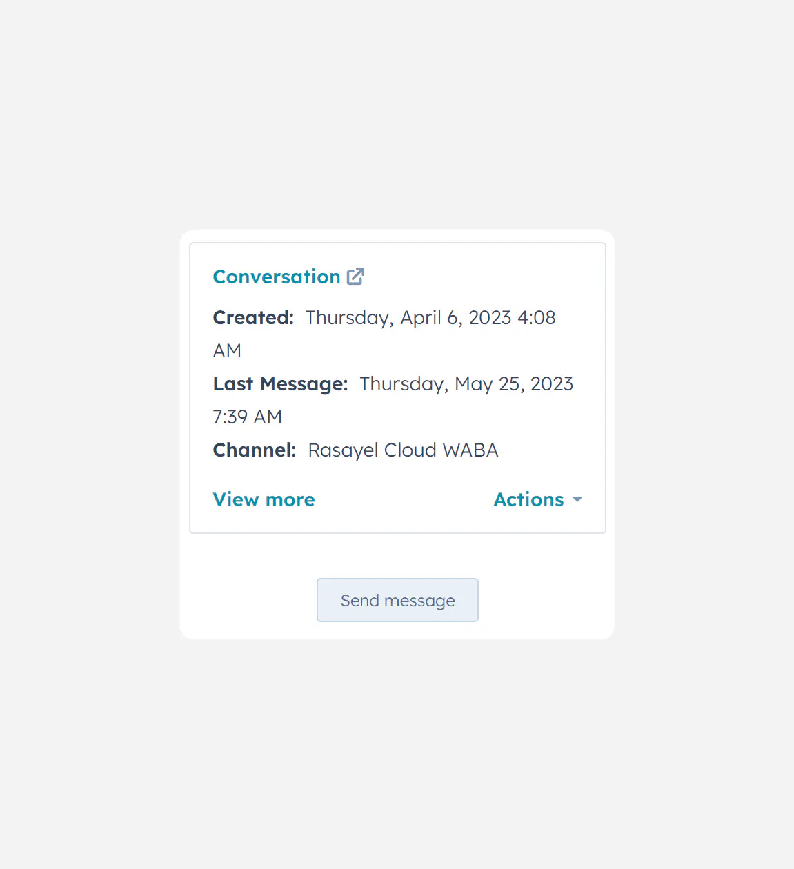 Whatsapp Hubspot Integration By Rasayel The Complete Guide 2025